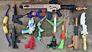 Collecting Sniper Gun Blaster Gun Pistol Gun Shot Gun Ak47 Gun Light Gun Ninja sword  Topeng [upl. by Arron]