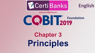 COBIT 2019 Foundation  Chapter 3 Principles English [upl. by Oinotnaocram345]