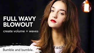 How to Style a Fullbodied Blow Dry  BbThickening  Bumble and bumble [upl. by Daile]