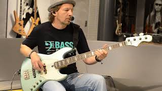 quot23 Basslinesquot Medley Marius Goldhammer warwick bass camp 2016 [upl. by Andras]