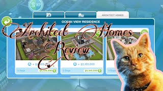 Sims Freeplay Architect Homes Review [upl. by Kiona194]