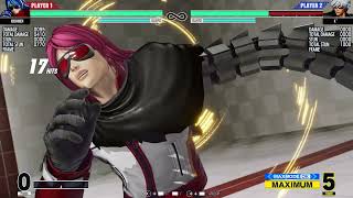 KOF XV Krohnen Climax combo [upl. by Nomzzaj907]