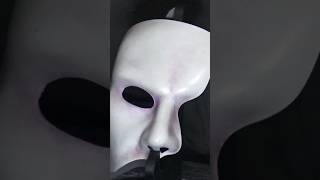 Custom Phantom Mask Makeover 🎭 phantom phantomoftheopera broadway art cosplay [upl. by Phillane]