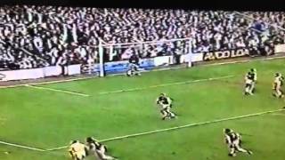 West Ham 01 Leeds Utd 71089 rare Vinnie goal [upl. by Aillil924]