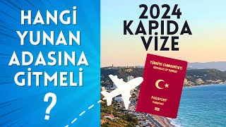 Kapıda Vize Yunan Adaları Nasıl Gidilir Yunanistan Rodos Gezilecek Yerler [upl. by Otirecul]