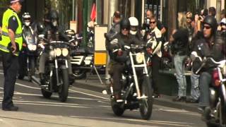 ABC News Bikie Convoy 2014 [upl. by Ulane333]