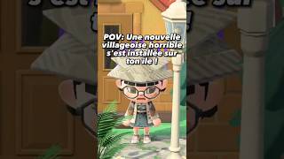 Elle est horrible la villageoise sur Animal Crossing  acnh animalcrossing acnhfr shorts [upl. by Enyahc]