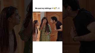 🤣🤣 humtum ainaasif siblings funny humor relatable trendingshorts mayiri samarjafri [upl. by Trainer]