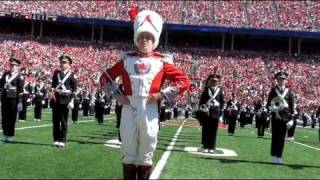 OSUMB Halftime Cartoon Show vs Ohio 9182011 Field Perspective [upl. by Aimar494]