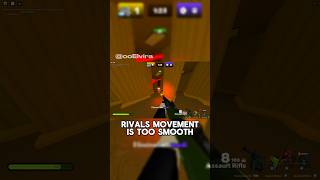 The MOVEMENT In RIVALS Is SO SMOOTH rivals rivalsroblox robloxrivals roblox [upl. by Revkah]