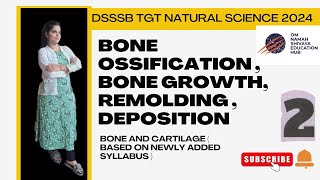 Mcqs on BONE OSSIFICATION  GROWTH  DEPOSITION  BONE AND CARTILAGE  DSSSB 2024  video [upl. by Narmis]