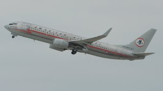 American Airlines Boeing 737800 Astrojet N905NN takeoff from LAX [upl. by Chansoo]