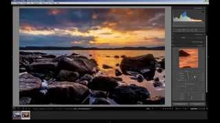 Lightroom På Svenska 4  Grundläggande landskapsredigering och övertoningsfilter [upl. by Akirdnwahs364]