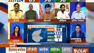 India TV Final Opinion Poll on Karnataka Elections Full Part 2 [upl. by Alrac744]