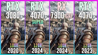 RTX 3080 vs RTX 4070 SUPER vs RX 7900 GRE vs RTX 4070  Test in 25 Games [upl. by Haem]