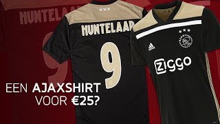 Is een echt Ajaxshirt €10995 waard [upl. by Enilasor287]