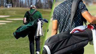 Single VS Double Strap Golf Bag Choosing the Perfect Golf Bag [upl. by Tynan322]