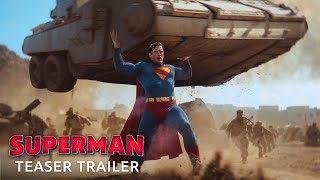 SUPERMAN  Trailer 2025 Warner Bros [upl. by Esiuqram]