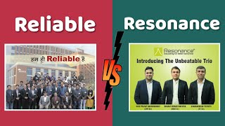 Resonance vs Reliable  Reason behind faculty leaving Resonance [upl. by Embry]