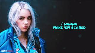 Billie Eilish  Bellyache  Lyrics Video [upl. by Audres903]