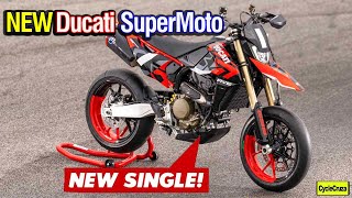 NEW 2024 Ducati Hypermotard 698 Mono Review  Supermoto [upl. by Itsur]