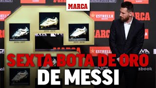 Bota de oro 2019  Leo Messi Gala acto de entrega [upl. by Fihsak690]