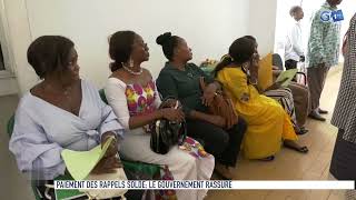 Paiement des rappels solde le Gouvernement rassure [upl. by Boyse]