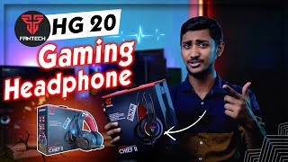 Fantech HG20 Chief 2 RGB Gaming Headphone Unboxing amp Bangla Review  Joy Unitech New Video 2023 [upl. by Schifra]