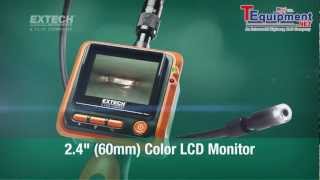 Extech BR70 Video Borescope Inspection Camera Showcase Video [upl. by Ydoj]