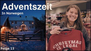 Adventszeit in Norwegen 🕯️ I Wir schmücken unser altes Holzhaus I Folge 15 [upl. by Tobe]