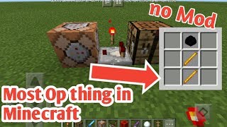 How to make the most OP weapon in Minecraft using command block [upl. by Zobe]