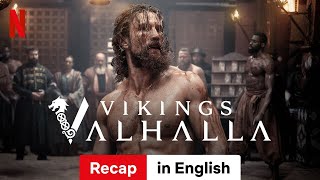 Vikings Valhalla Season 1 Recap  Trailer in English  Netflix [upl. by Oab]