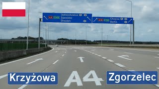 Poland A4 Krzyżowa  Zgorzelec [upl. by Arua]