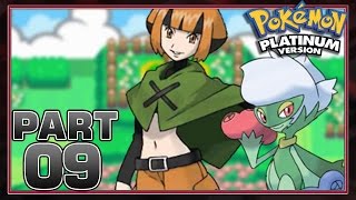 Pokemon Platinum  Part 9  Gym Leader Gardenia [upl. by Naujej614]