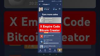 X Empire Youtube Video Code Bitcoins Creator Unveiled 3 October Today xempireyoutubecodes [upl. by Anoel220]