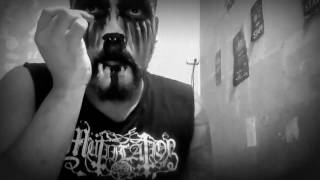 Black Metal Corpse Paint Tutorial [upl. by Annaet502]