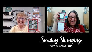 Sunday Stamping Ep 124 Stampin Up Joy of Christmas  Christmas Classics Twist Top Card [upl. by Etnovaj]