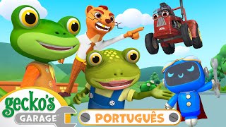 Dia dos Heróis do Gecko  Garagem do Gecko em Português  Desenhos Animados em Português [upl. by Olivie]