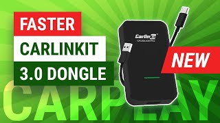 Carlinkit 30 vs 20 Wireless CarPlay Dongle Speed Test  Carlinkit U2W 30 Review [upl. by Appleby]