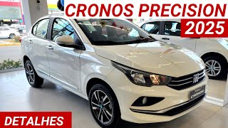 Fiat Cronos Precision 13 CVT 2025 chega por R114990 como o sedan completo confiável e econômico [upl. by Sarazen]