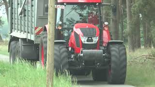 Zetor Crystal 170 HD with Briri silage wagon in Germany [upl. by Blockus]