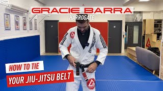 How to Tie Your Jiu Jitsu Belt [upl. by Vin]