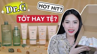 Review Những sản phẩm HOT nhất của DrG  TỐT HAY TỆ KCN có dùng được cho da treatment [upl. by Genie]