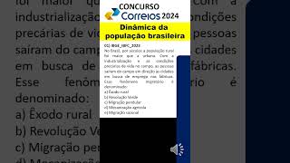 Dinâmica da População brasileira fluxos migratórios áreas de crescimento e de perda populacional [upl. by Siegfried]