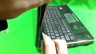 HP dv4t Laptop Screen Replacement Procedure [upl. by Nimaj]