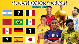 CLASIFICADOS MUNDIAL 2026 I Sistema de clasificación de cada confederación I Predicción [upl. by Arec]