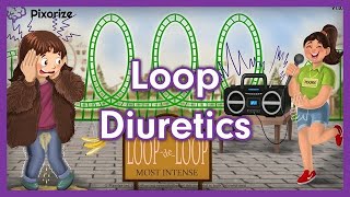 Loop Diuretics Mnemonic for NCLEX  Mechanism of Action How They Work Nursing Pharmacology [upl. by Llemaj]