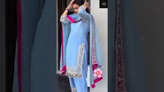 New punjabi suit for wedding season shortpunjabisuitsfashion [upl. by Dressler]