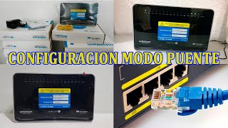 CONFIGURACIÓN 2a PARTE MÓDEM TELMEX MODO PUENTE [upl. by Trixie840]