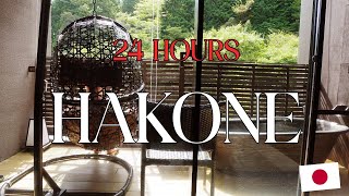 24 HOURS IN HAKONE JAPAN 🇯🇵 IS THIS THE BEST RYOKAN [upl. by Alit]